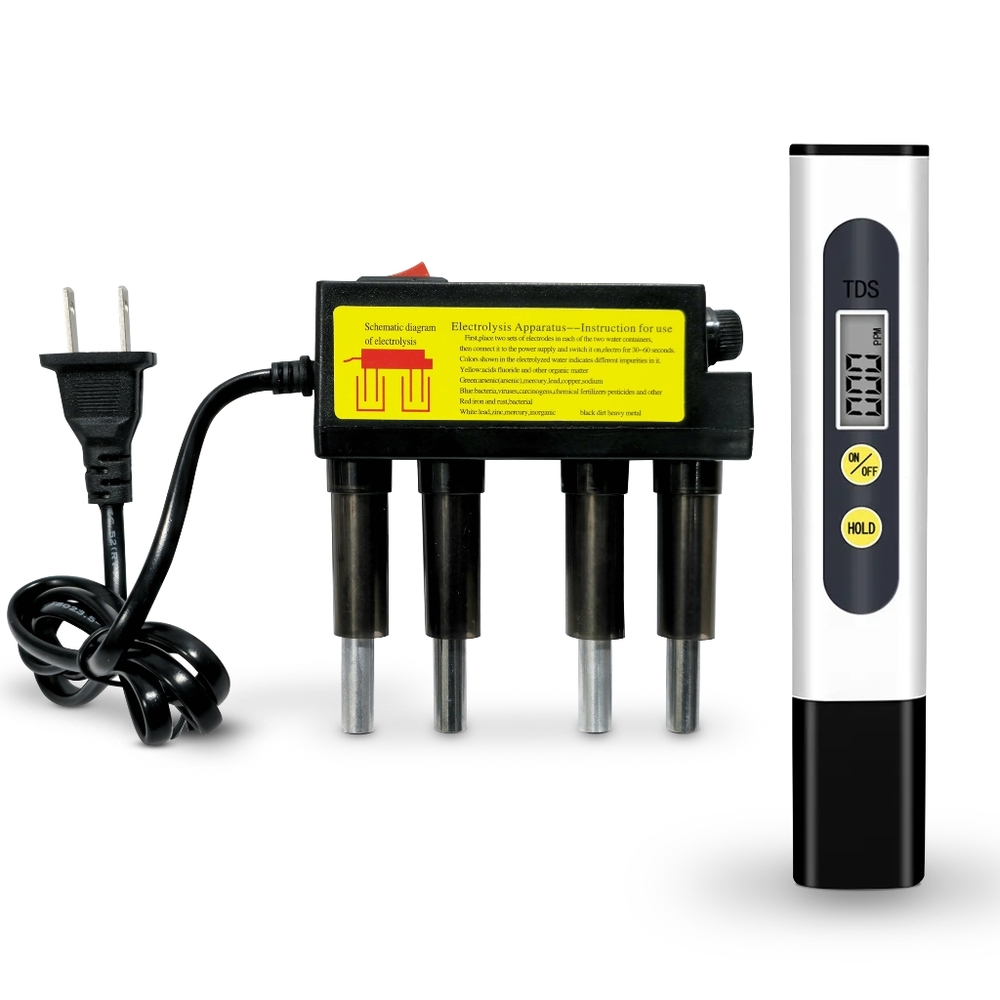 Water Electrolyzer and TDS meter bundle